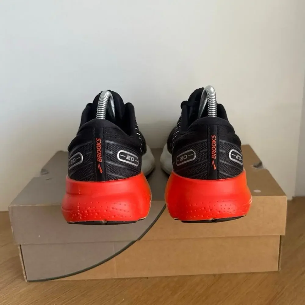 Brooks Glycerin 20 Black/Orange Women Running Sneakers- SZ 10
